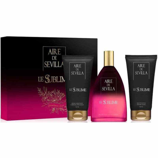 Aire De Sevilla Estuche Le Sublime Vapo 150 Ml+ Crema Hidratante + Gel De Baño