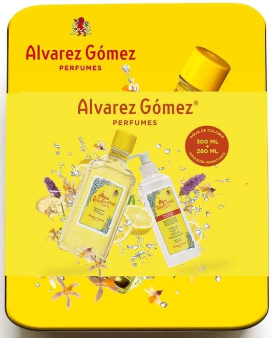 Álvarez Gómez Estuche Lata 300 Ml + Emulsión Hidratante 280 Ml