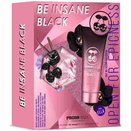 Pacha Estiche Insane Black Woman Vapo 80 Ml + Body 75 Ml