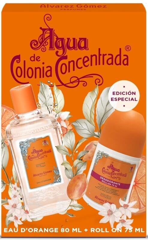 Alvarez Gómez Estuche Orange 80 Ml + Desodorante Roll-On 75 Ml
