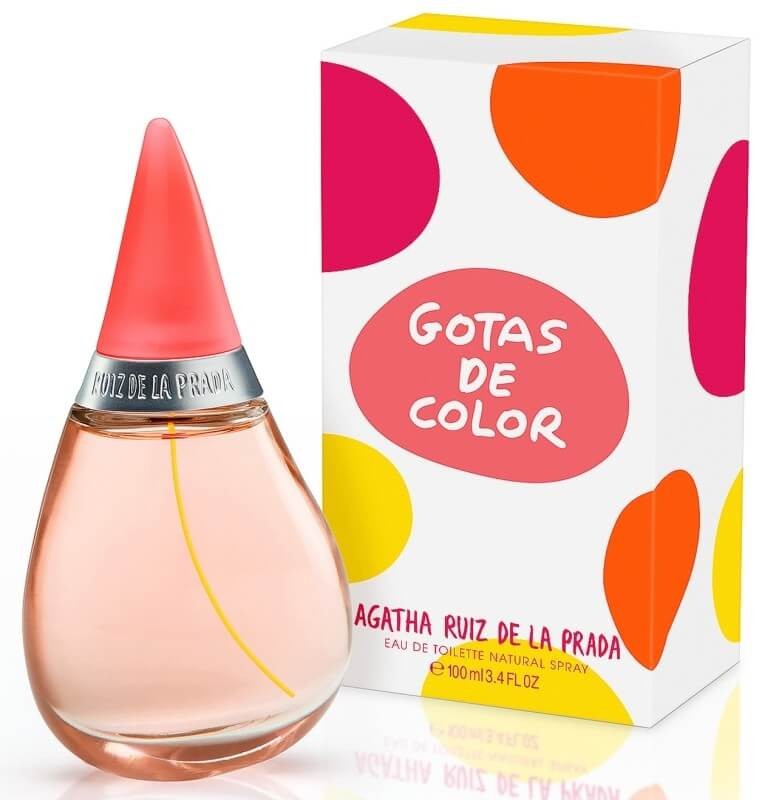 Agatha Ruiz de la Prada Gotas de Color Eau de Toilette 100 ml - La Fragancia que Ilumina tu Día con Alegría