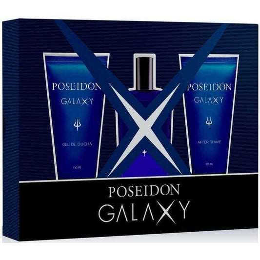 Posseidón Estuche Galaxy Vapo 100 Ml + After Shave + Gel