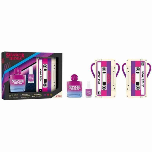 Stranger Things Estuche Vapo 100 Ml + Esmalte De Uñas + Bolso Para El Móvil