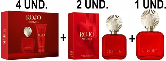 Shakira Lote 65211055 Rojo 6 U