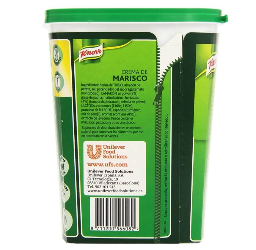 Knorr Crema de Marisco 650G