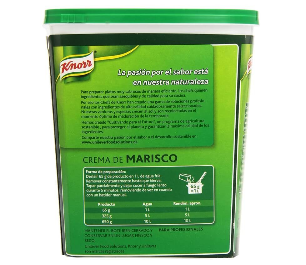 Knorr Crema de Marisco 650G