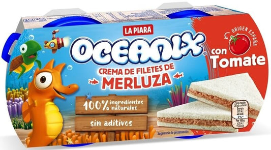 La Piara Paté Merluza c Tomate Pk 2 x 75 Gr