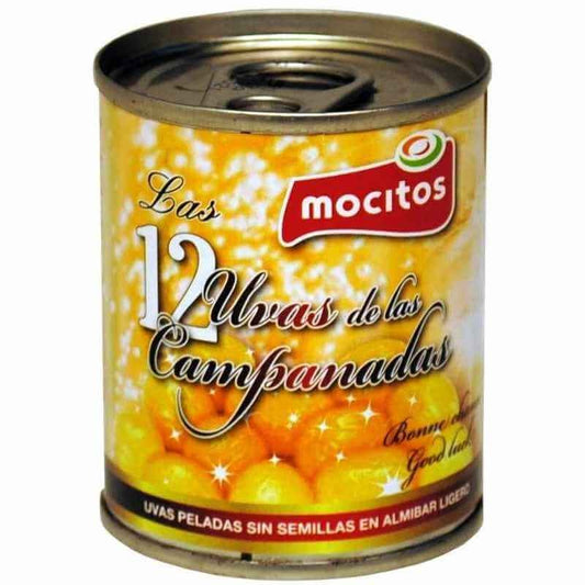 Mocitos Uvas Lata 12 Unidades 120 gr - Especial Campanadas