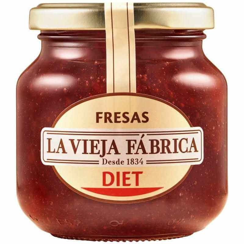 La Vieja Fábrica Mermelada De Fresa Sin Azúcar 280 Gr