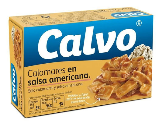Calvo Calamar En Salsa Americana RR-115 AF