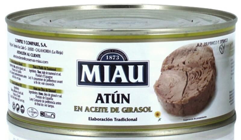 Miau Atún Ac Veg RO 750 Gr