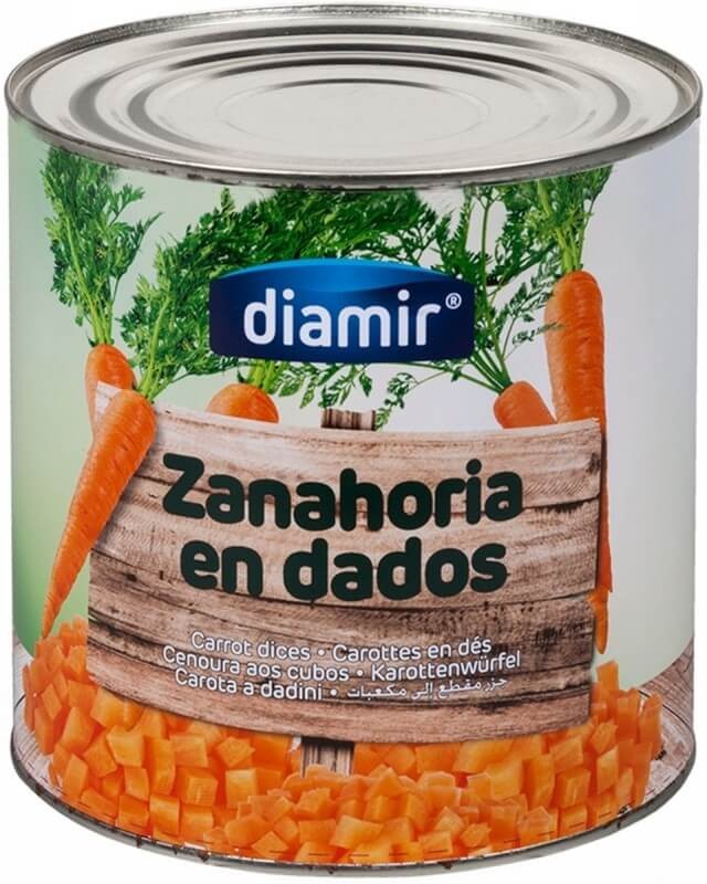 Diamir Zanahoria En Dados 3K