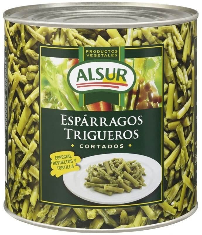 Alsur espárragos Trigueros Cortados 2.500 Kg