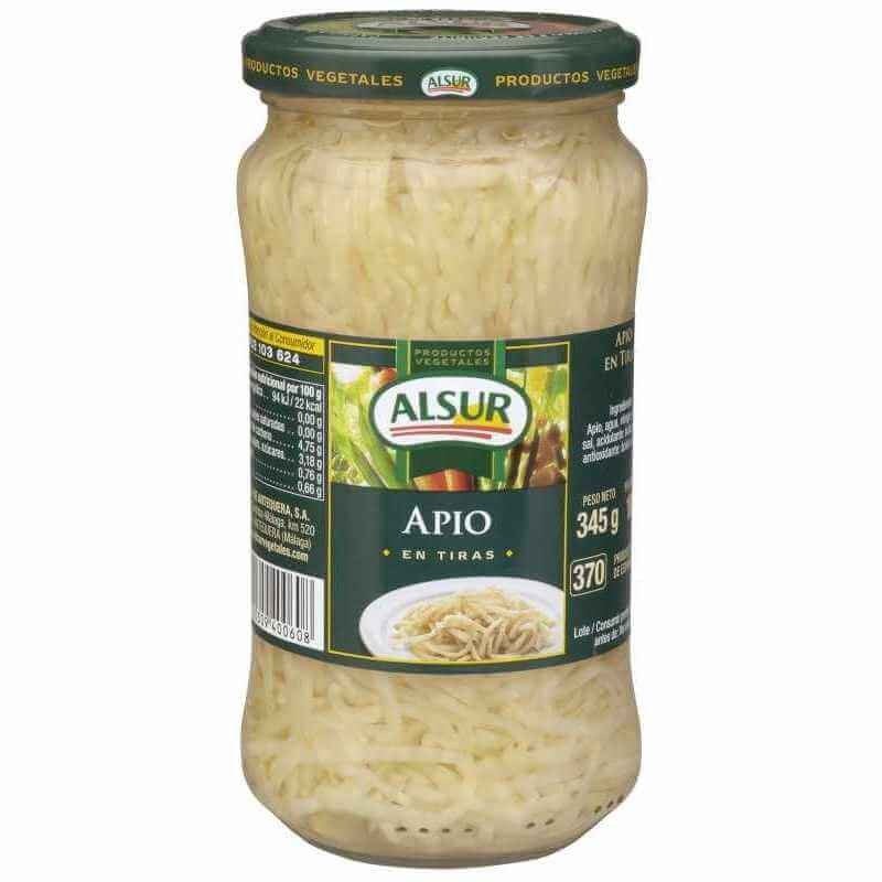 Alsur Apio Peso Neto 345 Gr Peso Escurrido 180 Gr
