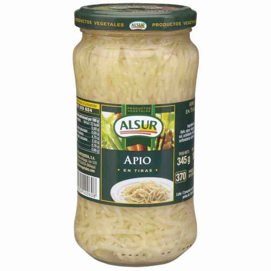 Alsur Apio Peso Neto 345 Gr Peso Escurrido 180 Gr