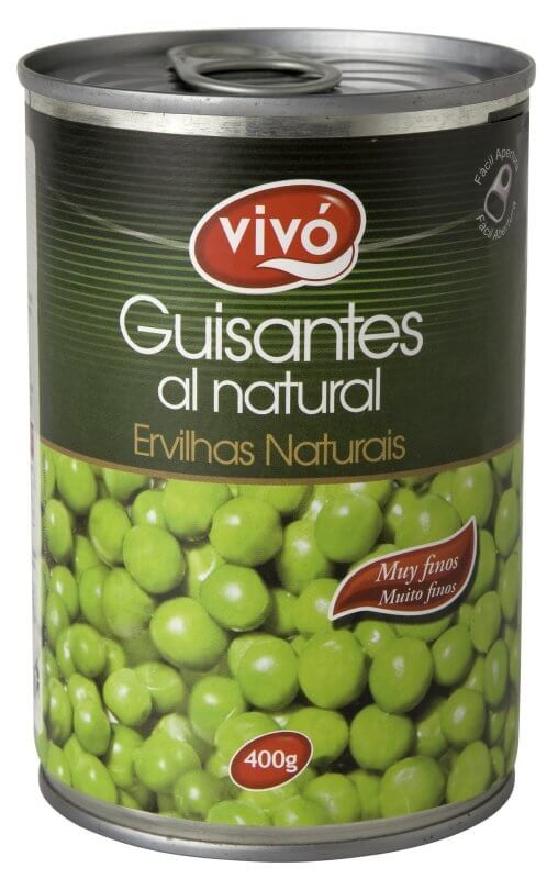 Vivó Guisante al Natura Finos 400 Gr