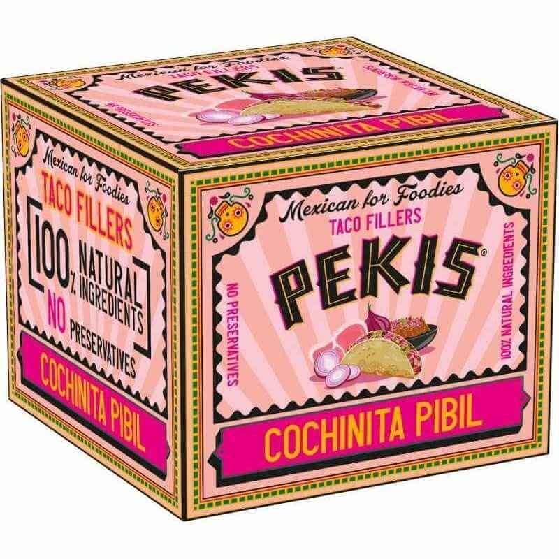 Pekis Relleno Para Tacos Cochinita Pilbil 180 Gr