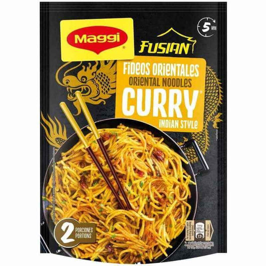 Maggi Fideos Orientales India Curry Sobre 118 Gr