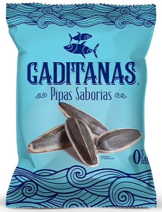 Gaditanas Pipas Saborías 120g - Sabor Intenso y Calidad en Cada Bocado