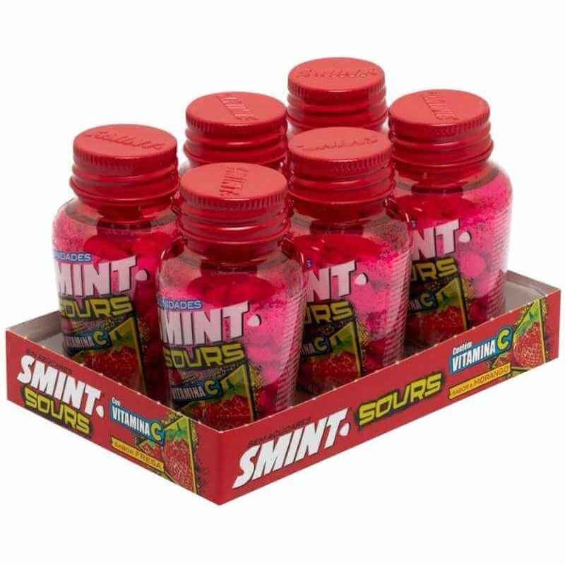 Smint Caramelos Sour Fresa 6 Unidades