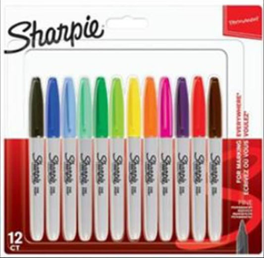 Sharpie Marcador Perma Colores 12 U