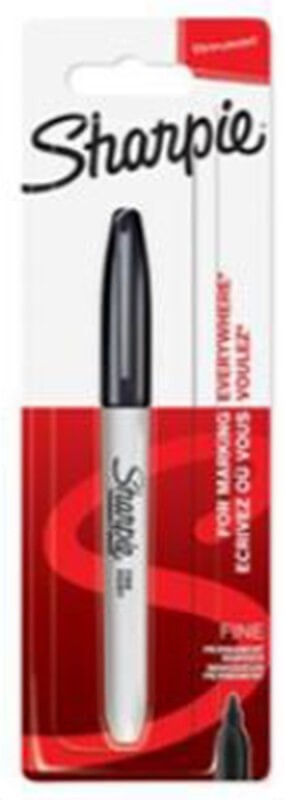 Sharpie Marcador Perma Negro 1 U