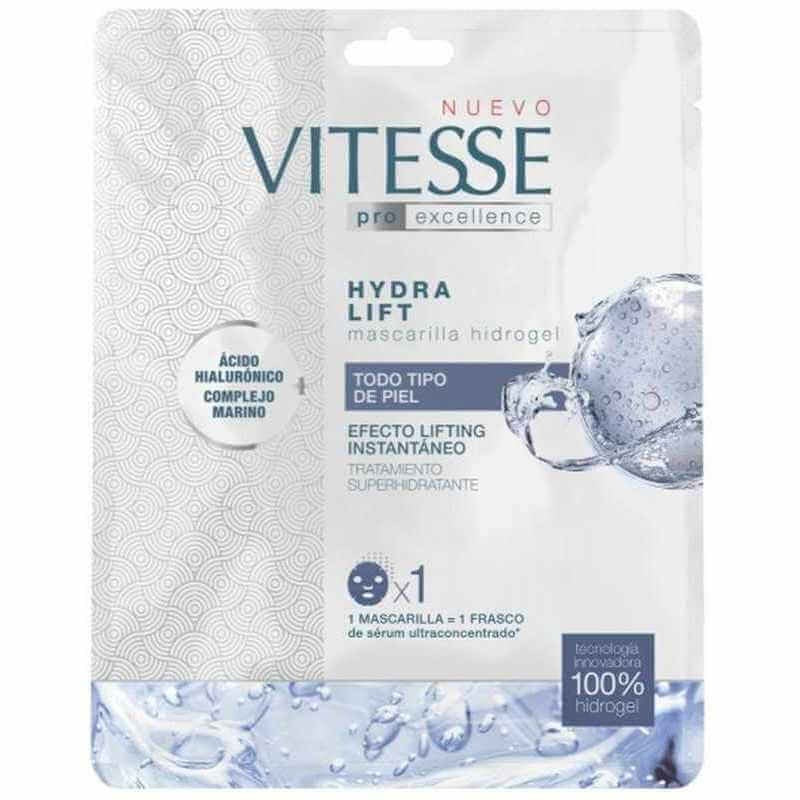 Vitesse Pro Excellence Hydra Lift Mascarilla Hidrogel – Lifting Instantáneo y Superhidratación en Solo 15 Minutos