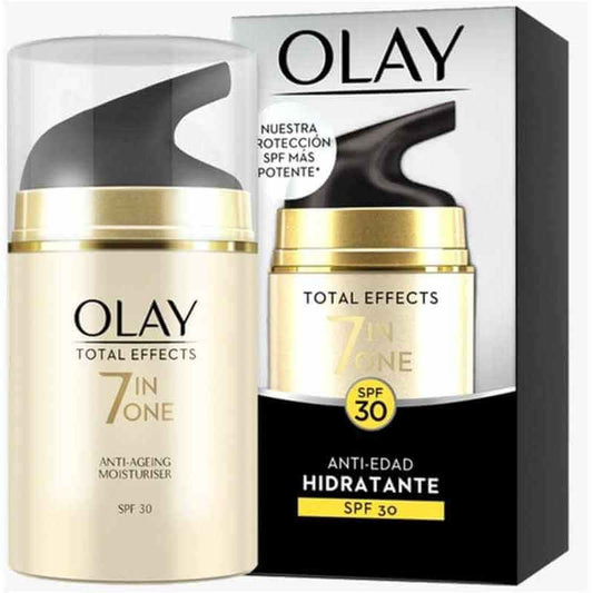 Olay Crema Total Effect 7 En 1 Día FPS 30 50 Ml  4