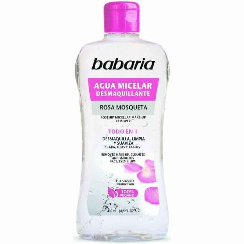 Babaria Agua Micelar Rosa Mosqueta 400 Ml