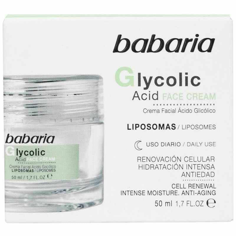 Babaria Crema Ácido Glicólico 50 Ml