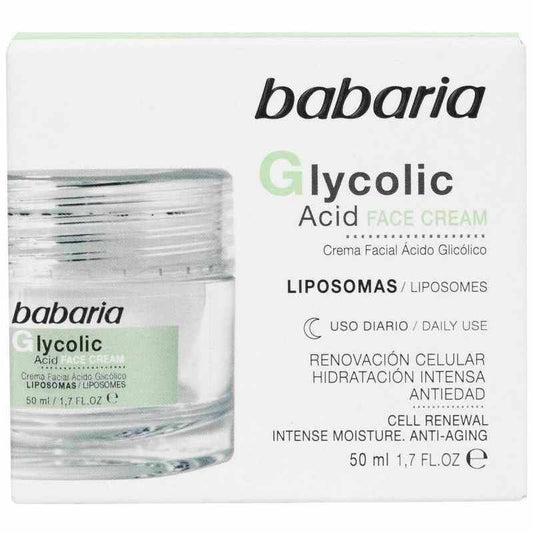 Babaria Crema Ácido Glicólico 50 Ml