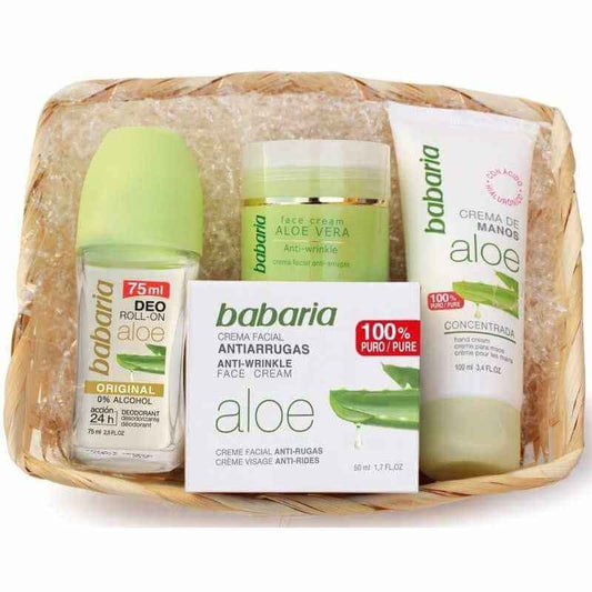 Babaria Pack Cuidado Completo Aloe Vera - Hidratación y Protección con Ingredientes Naturales