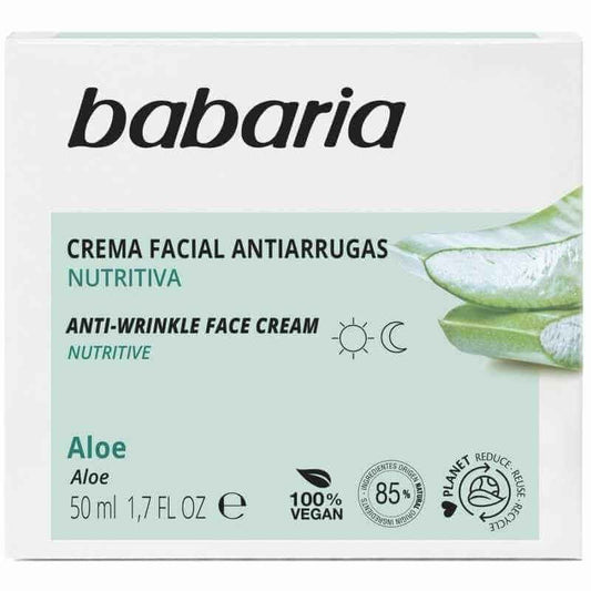 Babaria Crema Aloe Vera Anti-Arrugas 50 Ml