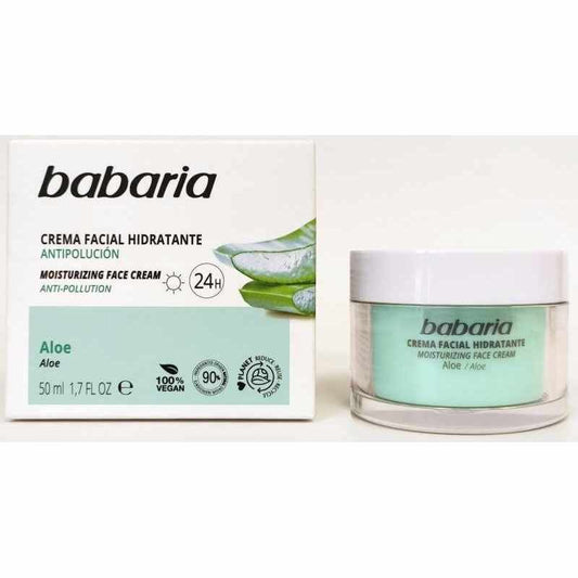 Babaria Crema Hidratante 24h Aloe Vera 50 Ml