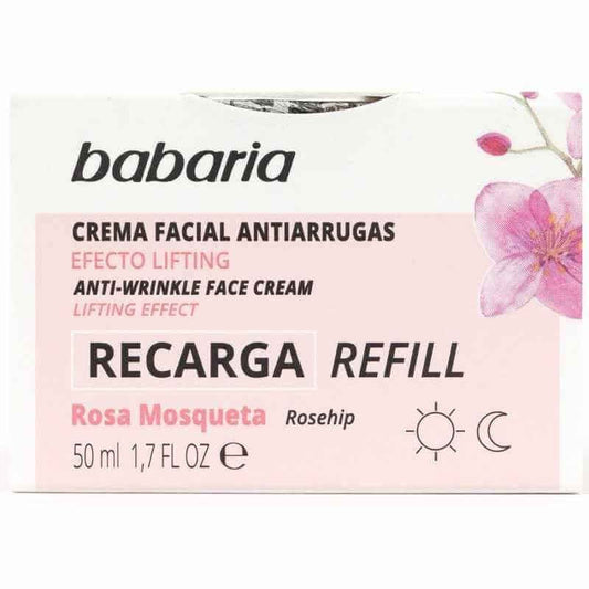 Babaria Crema Antiarrugas Refil Rosa Mosqueta 50 Ml
