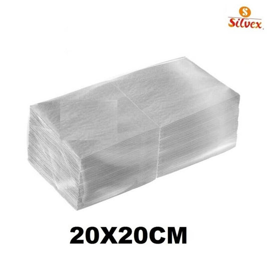 Silvex Servilleta Premium Blanco 20 X 20 CM 100 Und
