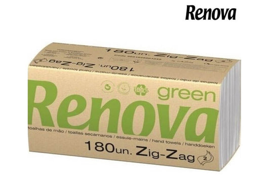 Renova Servilleta Secamanos Zig Zag 180 Und