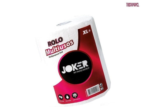 Joker Papel Cocina XL Rosa Laminado