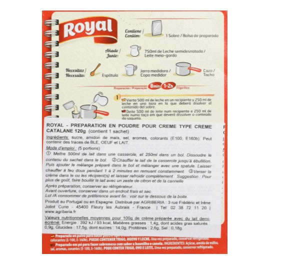 Royal Crema Catalana 120 gr
