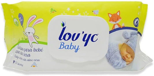 Lov'YC Toall Aloe Vera 72 Und