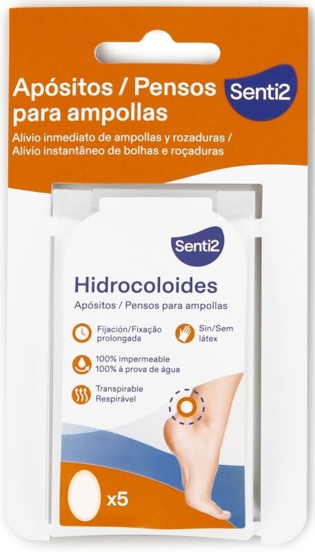 Senti 2 Hidrocoloides Apósitos para Ampollas