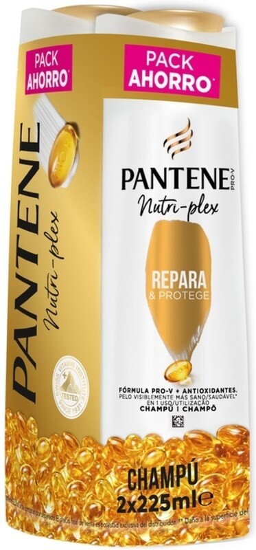 Pantene Champú Repara & Protege Antioxidante 2x225