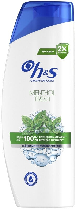 H&S Champú Anticaspa Menthol Fresh 500 Ml