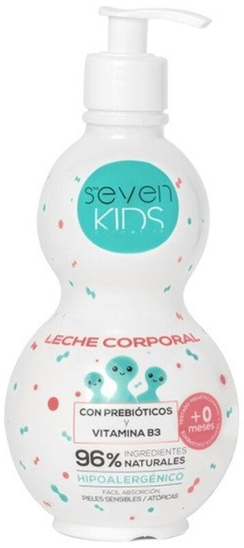 Seven Kids Leche Corporal con Prebióticos y Vitamina B3 400 Ml