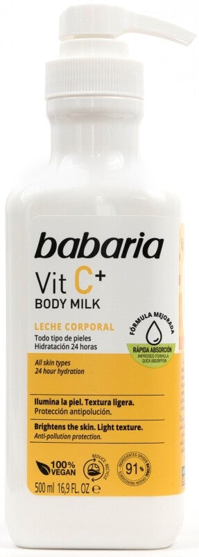 Babaria Leche Corporal Vitamina C 500 Ml