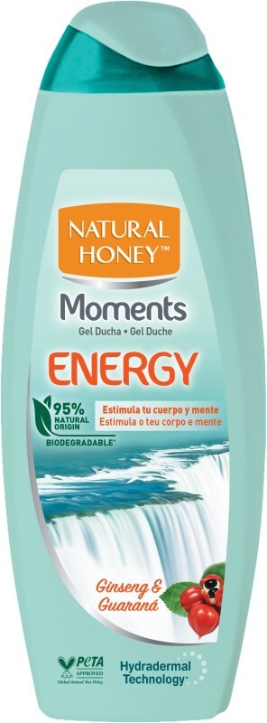 Natural Honey Moments Energy Ginseng & Guaraná 600 Ml