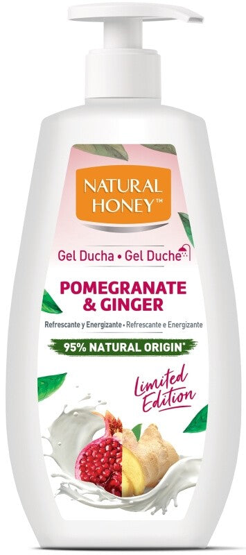 Natural Honey Gel Ducha Granada y Jengibre 400 ml