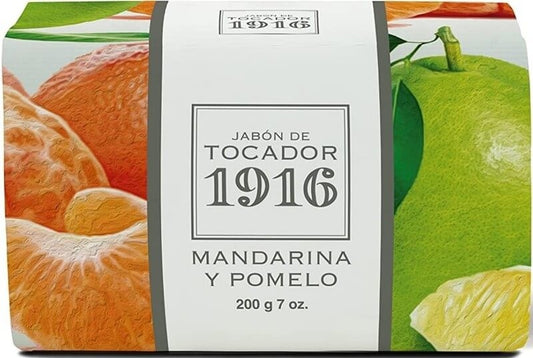 1916 Jabón de Tocador Mandarina y Pomelo 200 Gr