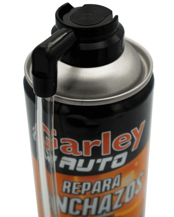 GARLEY Repara Pinchazos Coche 500 ml - Reparación Rápida y Eficaz en Carretera