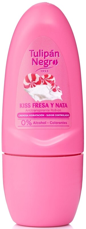 Tulipán Negro Kiss Fresa y Nata 50 Ml